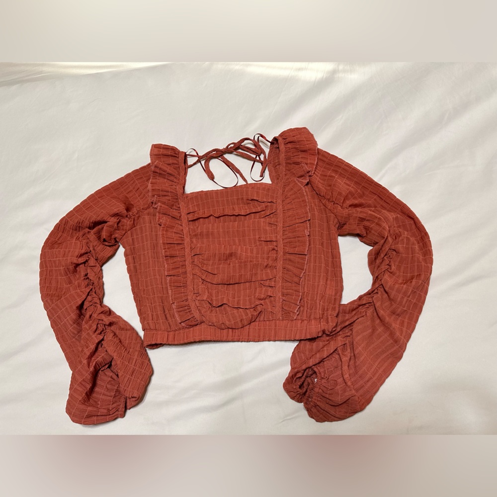 Orange fun top